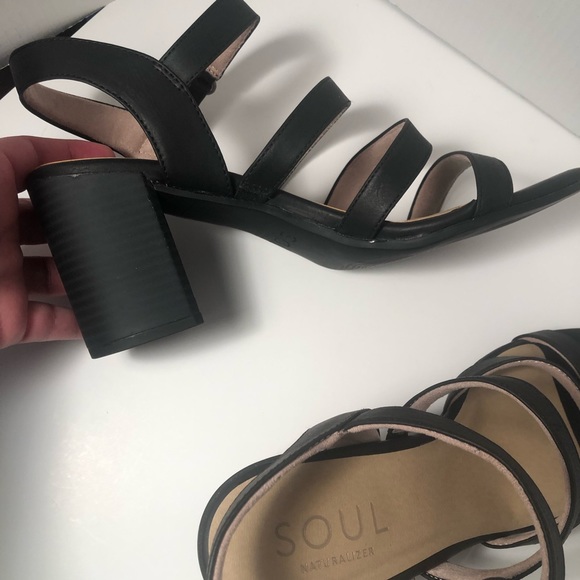 Naturalizer Shoes - Soul Naturalizer Celene Black Heels Size 10 M